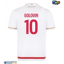 Moški Nogometni dresi AS Monaco Aleksandr Golovin #10 Domači 2025-26 Kratek Rokav